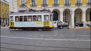 Carris Old Tram, Lisbon, Portugal 🇵🇹