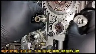 SINCRONIZACION DE MOTOR HATZ MODELO 1D81Z 15 HP