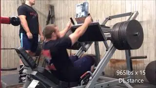Lowering the Pin, adding weight, Deadlift workout heavy lifts