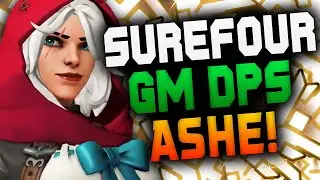 SUREFOUR GM DPS MAIN - ASHE! [ OVERWATCH SEASON 22 ]