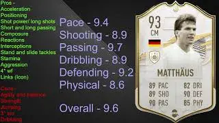 FIFA 21 Prime Matth&auml;us Player Review.