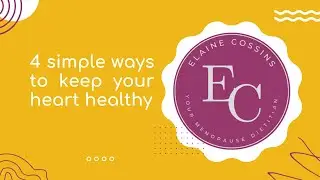 4 simple ways to keep your heart healthy.