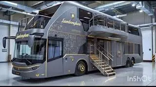 Lamborghini Luxury Double-Decker Bus | Ultra-Premium Mobile Mansion Concept