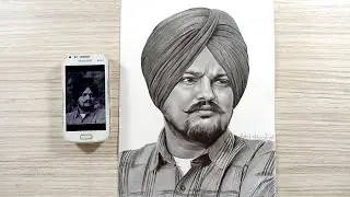 Drawing Sidhu Moose Wala | Rahul official art #sidhumoosewala