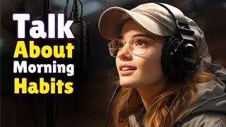 Talking About Morning Habits | English Podcast for Speaking Fluency | Improve Listening