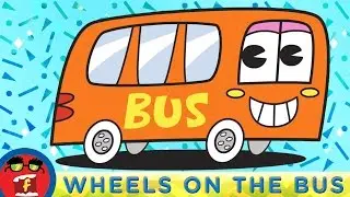 Wheels On The Bus With Dinosaurs | Fredbot Nursery Rhymes (Lucy the Dinosaur)