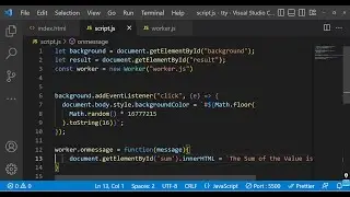 Javascript Worker Threads Example to Implement Concurrency & Parallelism Using PostMessage API