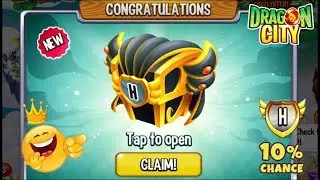 Dragon City - Unlocked x2 Black Heroic Chest for Free 2019 😍