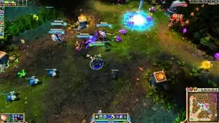 Bad Influence - League of Legends 6v6 Hexakill 2-23-2014 - Mid as Lux