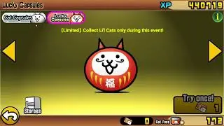 OPENING 5 LUCKY CAPSULES | Battle Cats Li'l Cats Event