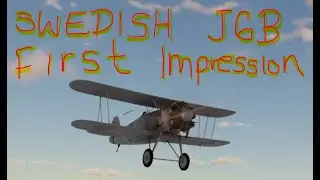 War Thunder - AB - Swedish J6B First Impression