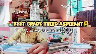 REET GRADE THIRD ASPIRANT L-1📚👩&zwj;🏫 [ A Slow Day 🪣🧹🫕📖] #vlog #reetmains 