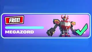 How to EASILY UNLOCK Dino Megazord & Dragonzord Battle Mode FOR FREE in Fortnite