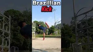Brazilian Kick🔥🥋 #tutorial #taekwondo #karate #motivation #trick #training #speed #power #shorts