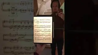 ForScore - Face Gesture for page turning demonstration