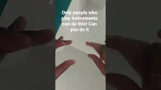 Only people who play instruments can do this? can you do it? #shorts #fyp #viral #instrumental
