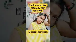 Magical hair pack for hair regrowth#hair#shorts #ytshorts @Sunshineshipra