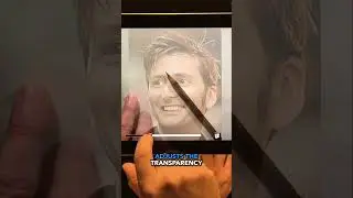 Effortless Portrait Drawing  Simple Trick with Your Phone!