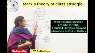 Theory of Class Struggle | Primitive Communism to Revolution | #ugcnet #politicalscience #karlmarx