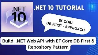 Entity Framework Core DB First in .NET 10 Web API | Repository Pattern Explained