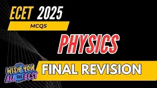 ECET 2025: Physics Quick Recap with Tricks & Tips,#Ecet,#Sbtet,#ecetmaths