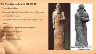 Events of the 740s BC part 1 The Deathbed of The Assyrian Empire