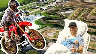 First ride after breaking collarbone, ribs & collapsed lung!