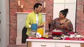 Aarti Sequeria Set of 3 Olive Wood Multi-Use Kitchen Tools on QVC