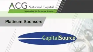 Association for Corporate Growth (ACG) National Capital M&A Event 2005 Sponsor Loop