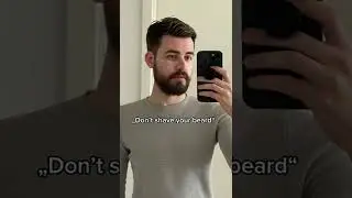 Don&rsquo;t shave your beard 🪒 #glowup #tiktok #german