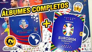 ⭐ COPA AMÉRICA + EUROCOPA 2024 - Álbum Tapa Dura Completo - 3 Reyes | CHRIZ ART