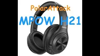 v152 UNBOX MPOW H21 BLUETOOTH HYBRID NOISE CANCELLING WIRELESS HEADPHONES WITH NOISE CANCELLATION
