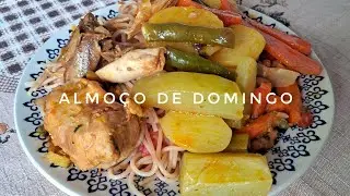ALMOÇO RAIZ DE DOMINGO: GALINHA CAIPIRA E MUITO AMOR!|Raquel Stefania