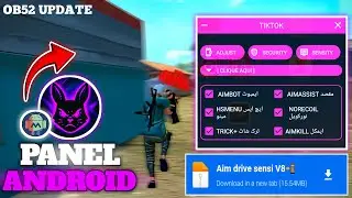 100% Working 🔥 !! ANDROID DARK AURA PANEL 🇧🇷 NEW VERSION 5.0 | FREE DOWNLOAD FILE  FREE FIRE (2026)