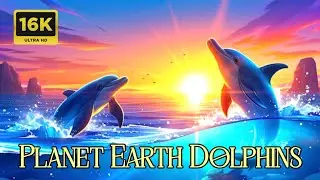 Dolphins vs Shark | Planet Earth Dolphins #wildlife