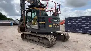 2018 Volvo ECR145 EL Excavator, Entered into Auction