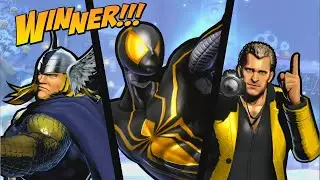 UMVC3 - SPIDER-MAN/THOR/FRANK WEST ONLINE!