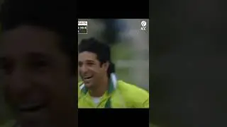 Swing ka Sultan | Wasim Akram Legendary Swing |  #bestplayer #cricket #bowling #shorts