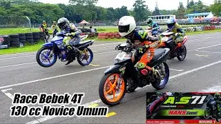 Race Bebek 4T 130 cc Novice Umum. AS71 Seri 1 2022 Sirkuit Sentul