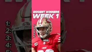 The Biggest Winners Week 1
