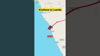 Kinshasa to Luanda #travel  #roaptrip #africa #kinshasa #luanda