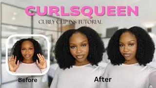 ИДЕАЛЬНЫЕ КУДРЯВЫЕ ЗАКОЛКИ (текстура 3c4a) при участии CURLSQUEEN