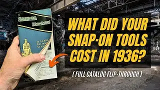 Inside a 1936 Snap-on Blue-Point Catalog | Vintage Mechanic Tools