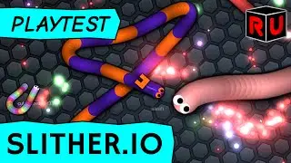 Slither.io vs Mrs Goggins: Top of the leaderboard challenge! (PC gameplay review)