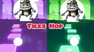 ✅Crazy Frog - Tiles Hop. All Levels TOP Gameplay iOS Android Mobile Games Walkthrough New Update