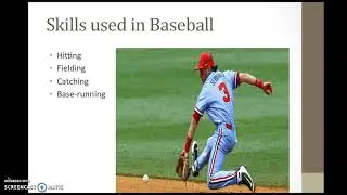 Important skills in different sports