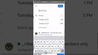 Using iPhone App to Create Google Calendar Event on Shared Calendar