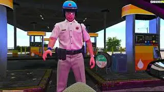 GTAV REAL LIFE MOD POLICE CHASE