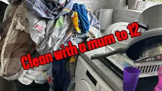 CLEAN WITH ME | CLEANING MOTIVATION | SAHM | MUM TO 12 