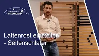 Lattenrost richtig einstellen - Tipps für Seitenschläfer